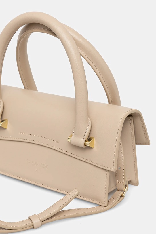 Doplňky Kožená kabelka Patrizia Pepe 8B0111.L061 béžová