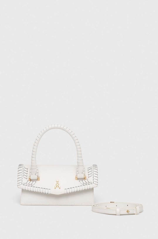 Patrizia Pepe torebka skórzana skóra licowa biały 8B0111.L097
