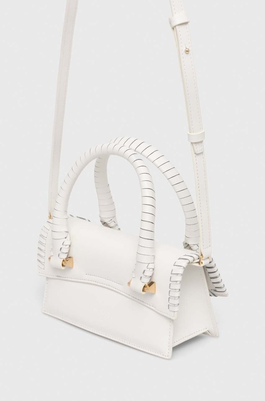 Patrizia Pepe torebka skórzana biały 8B0111.L097