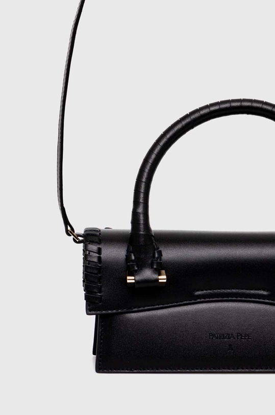 Patrizia Pepe torebka skórzana czarny 8B0111.L097
