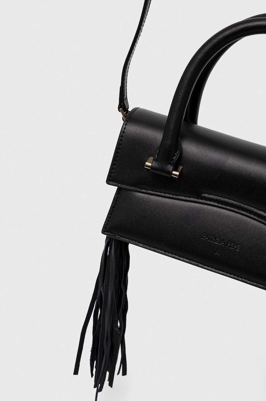 Patrizia Pepe torebka skórzana czarny 8B0111.L101