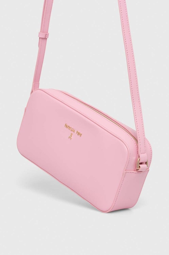 Patrizia Pepe torebka skórzana skóra licowa różowy 8B0136.L061