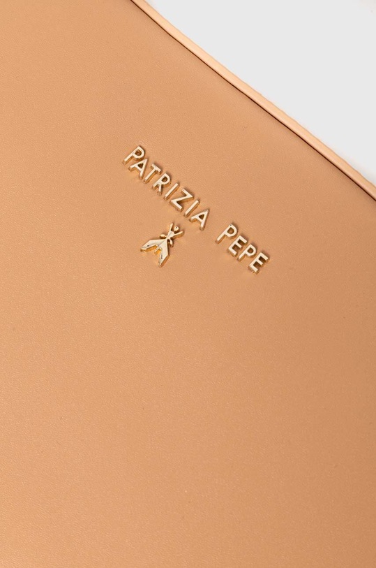 Аксессуары Кожаная сумочка Patrizia Pepe 8B0136.L061 бежевый