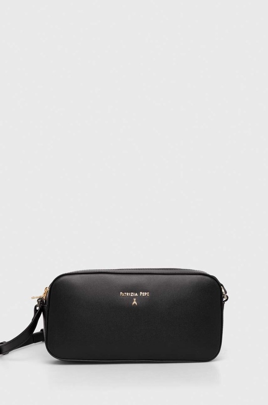 Kožená kabelka Patrizia Pepe 8B0136.L061 černá AA00