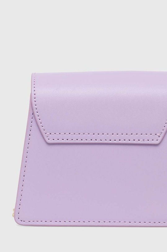 Akcesoria Patrizia Pepe torebka skórzana 8B0174.L061 fioletowy