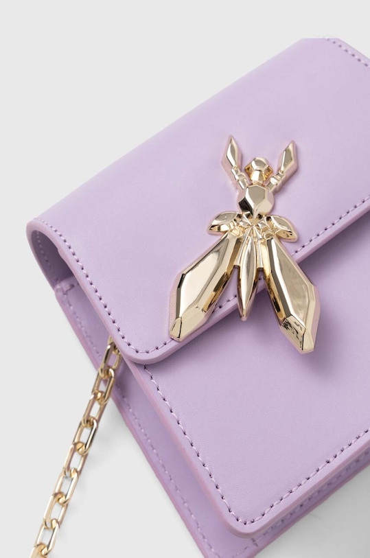 Patrizia Pepe torebka skórzana fioletowy 8B0174.L061
