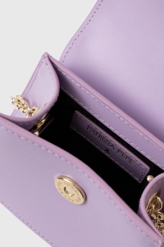 Patrizia Pepe torebka skórzana 8B0174.L061 fioletowy