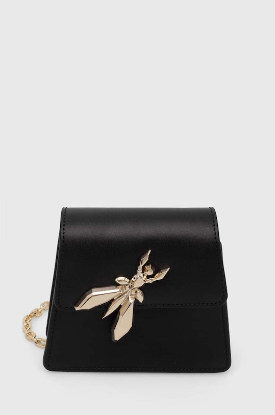 Patrizia Pepe torebka skórzana skóra licowa czarny 8B0174.L061