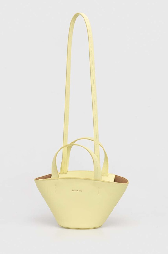 Patrizia Pepe torebka skórzana 8B0175.L095 żółty AA00