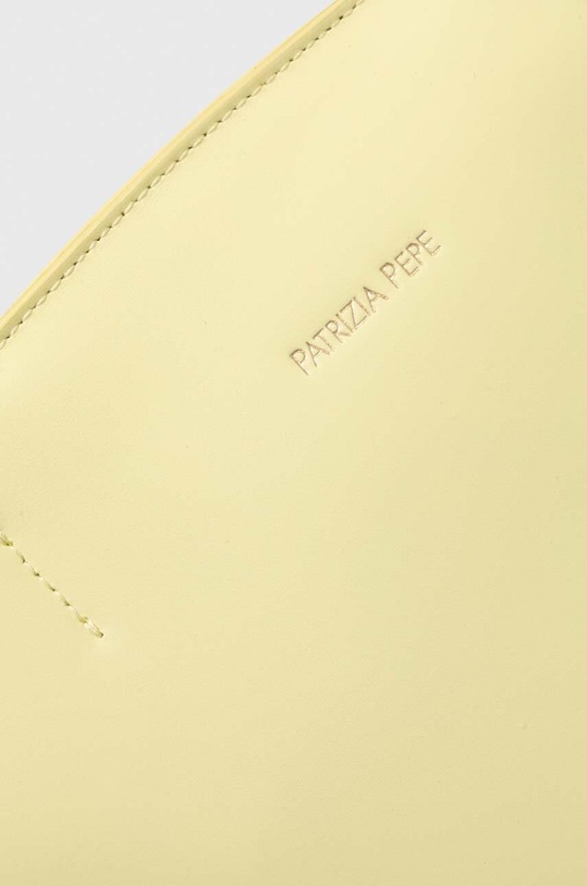 Akcesoria Patrizia Pepe torebka skórzana 8B0175.L095 żółty