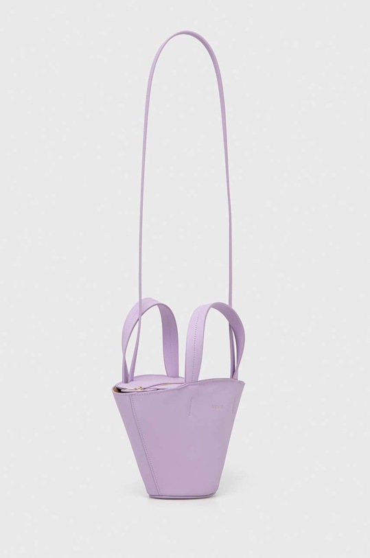 Patrizia Pepe torebka skórzana 8B0175.L095 fioletowy AA00