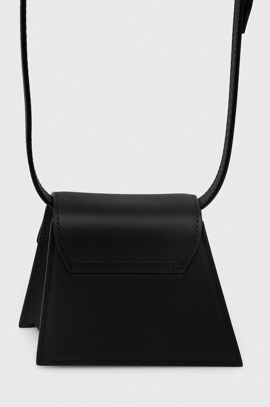 Akcesoria Patrizia Pepe torebka skórzana 8B0184.L095 czarny