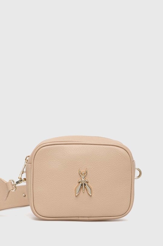 Patrizia Pepe torebka skórzana beżowy 8B0186.L001