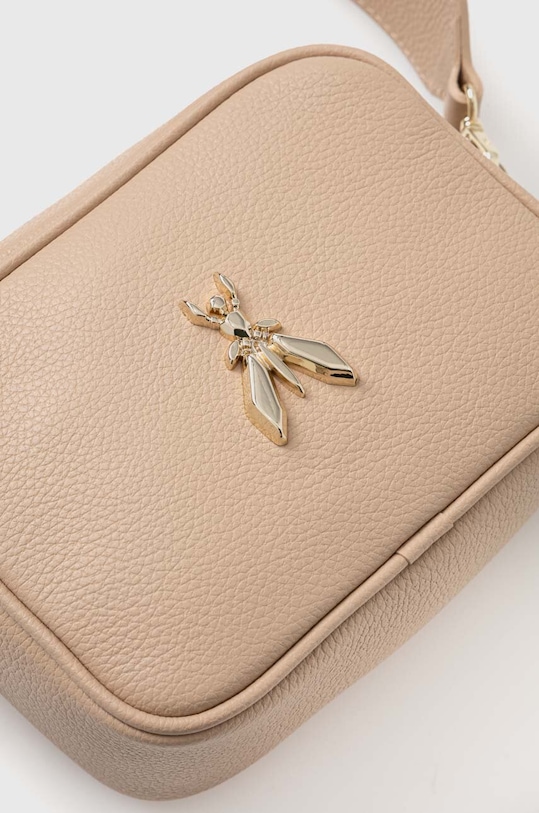 Patrizia Pepe torebka skórzana beżowy 8B0186.L001
