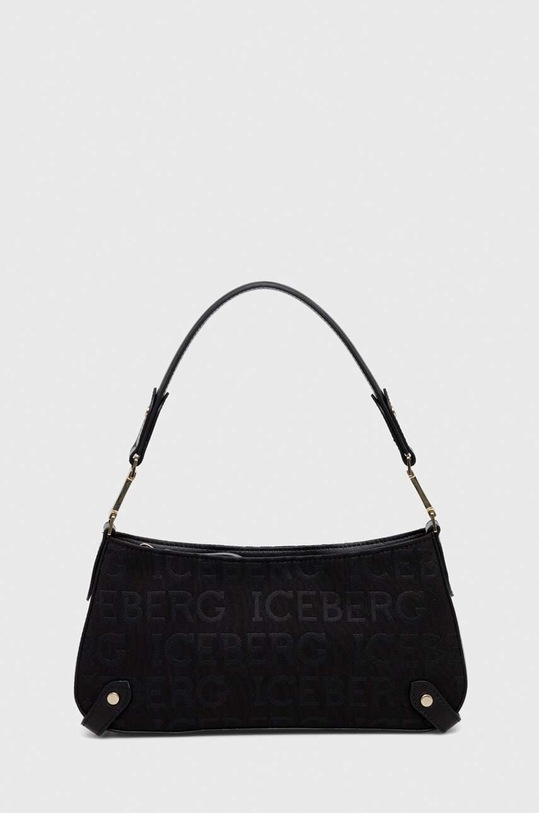 Iceberg kézitáska szintetikus bőr fekete 7224.6965
