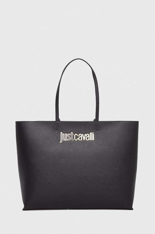 Τσάντα Just Cavalli συνθετικό μαύρο 76RA4BB9.ZS766
