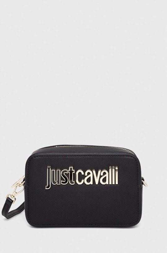 Just Cavalli torebka aplikacja czarny 76RA4BB8.ZS766
