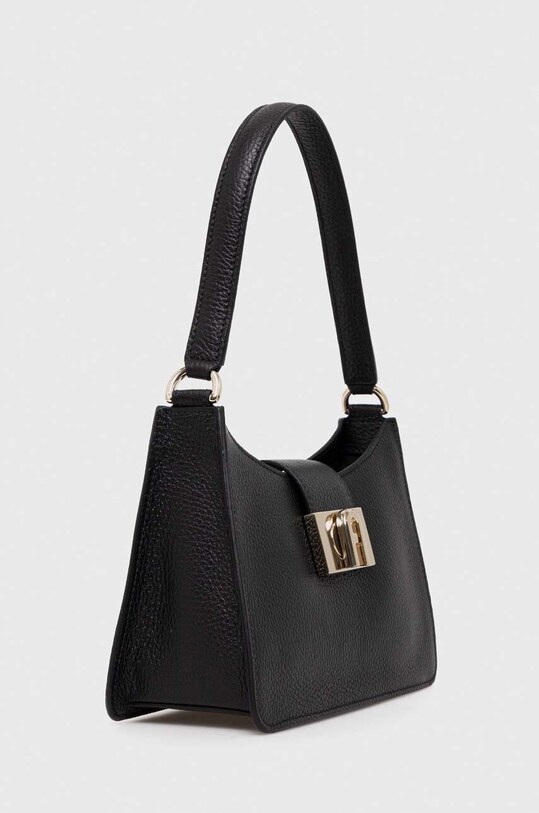 Kožna torba Furla WB01114.HSF000.O6000 crna SS24