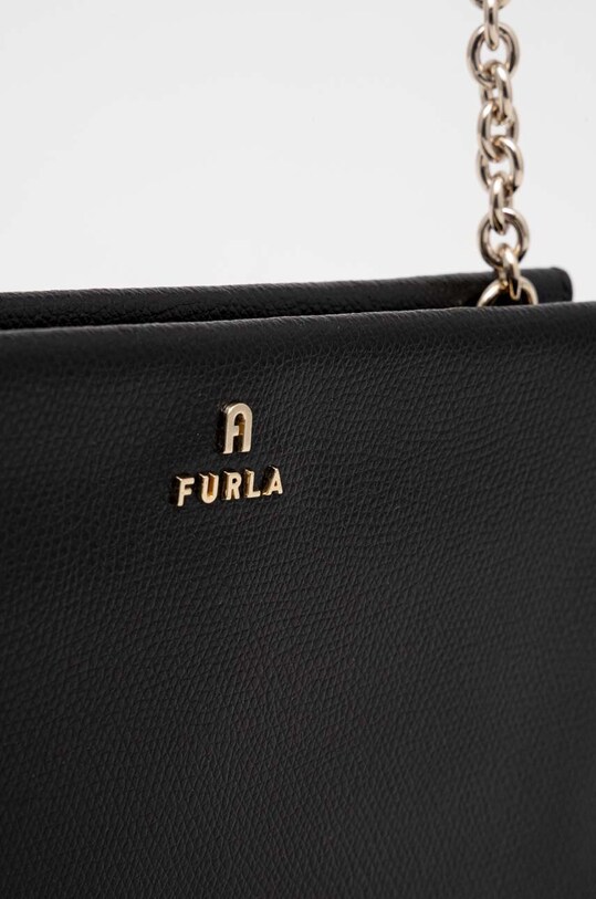 Usnjena torbica Furla črna WE00528.ARE000.O6000