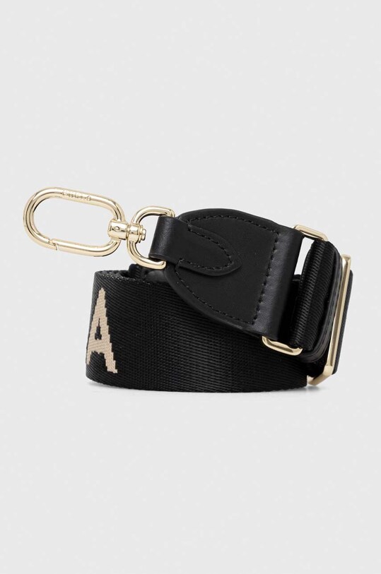 Furla pasek do torebki tekstylny czarny WK00059.A.0716.1038S