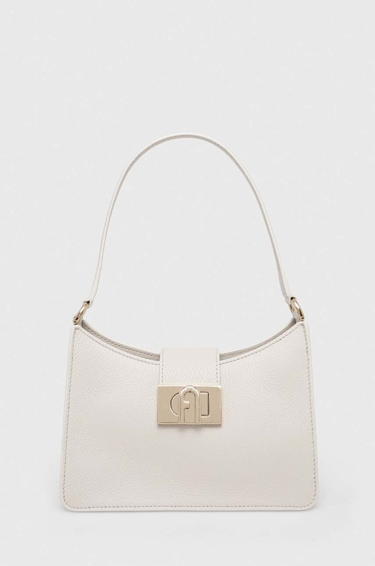 Furla torebka skórzana 1927 skóra licowa szary WB01114.HSF000.1704S