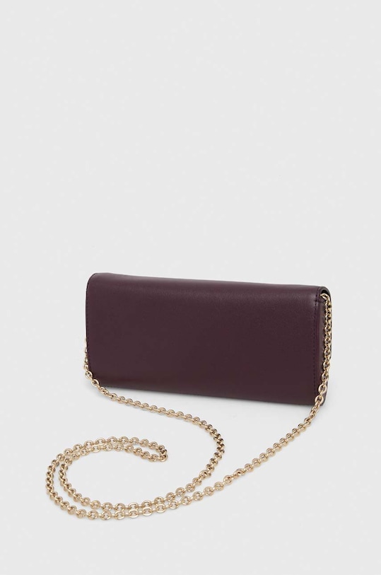 Akcesoria Furla kopertówka skórzana WE00518.BX2045.2516S fioletowy