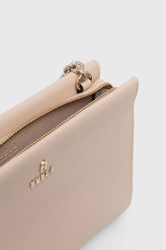 Δερμάτινη τσάντα Furla WE00528.ARE000.B4L00 ροζ