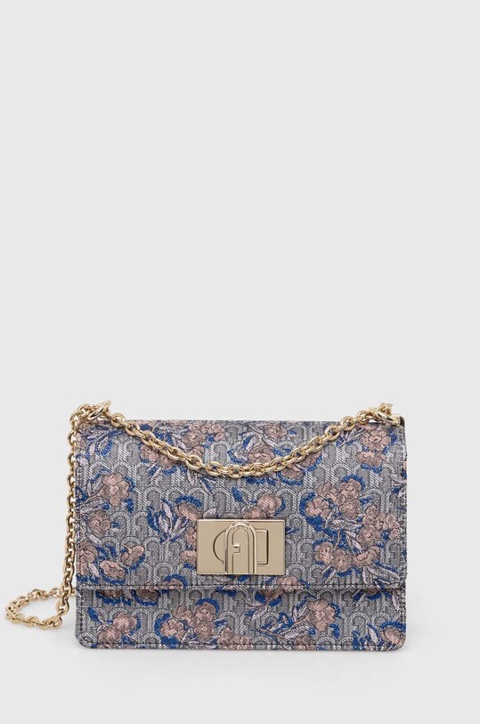 Furla torebka skóra licowa szary BAFKACO.BX2555.A4700