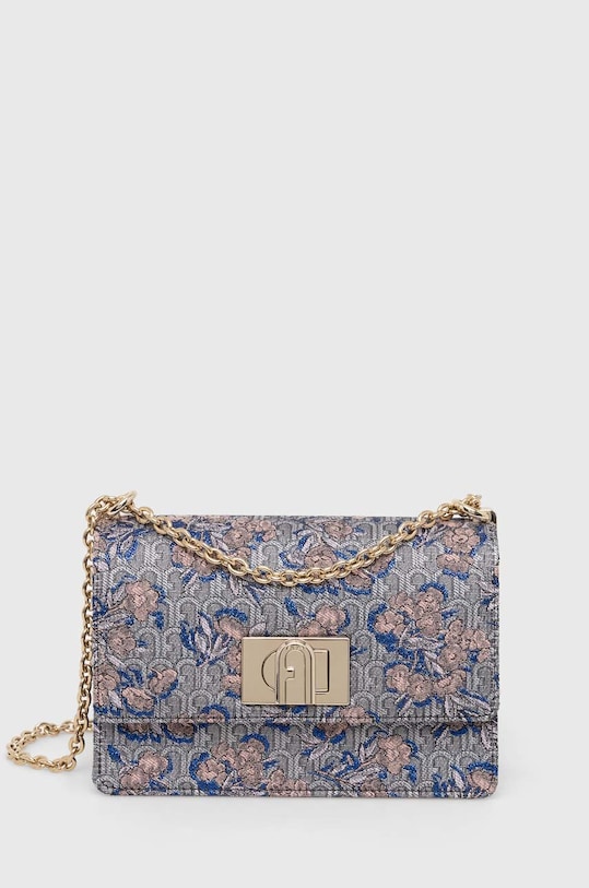 Furla torebka skóra licowa szary BAFKACO.BX2555.A4700