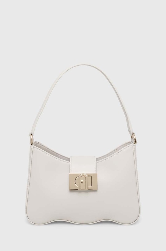 Furla torebka skórzana skóra licowa biały WB01152.AX0733.1704S