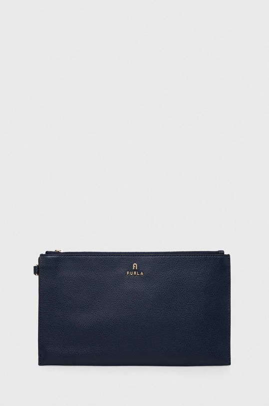 Клъч Furla гладка кожа тъмносин WE00451.ARE000.2676S