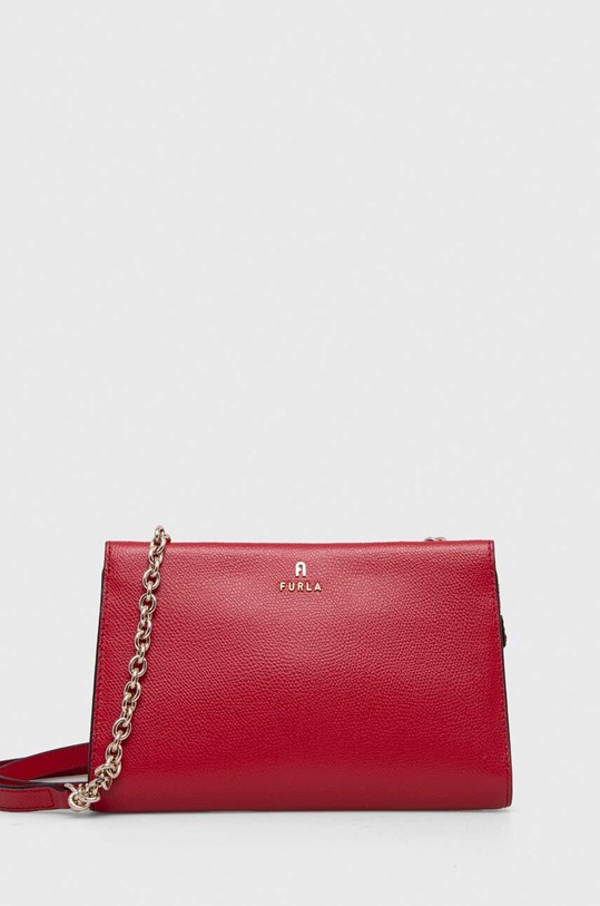 Furla borsa a mano in pelle pelle fiore rosso WE00528.ARE000.2673S