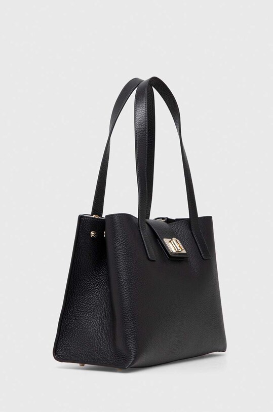 Kožna torba Furla WB01098.HSF000.O6000 crna SS24