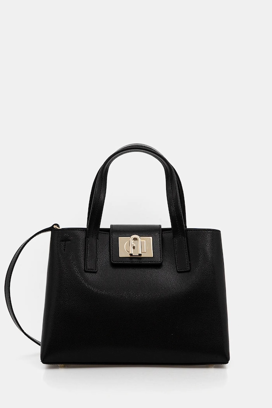 Furla torebka skóra licowa czarny WB00560.ARE000.O6000