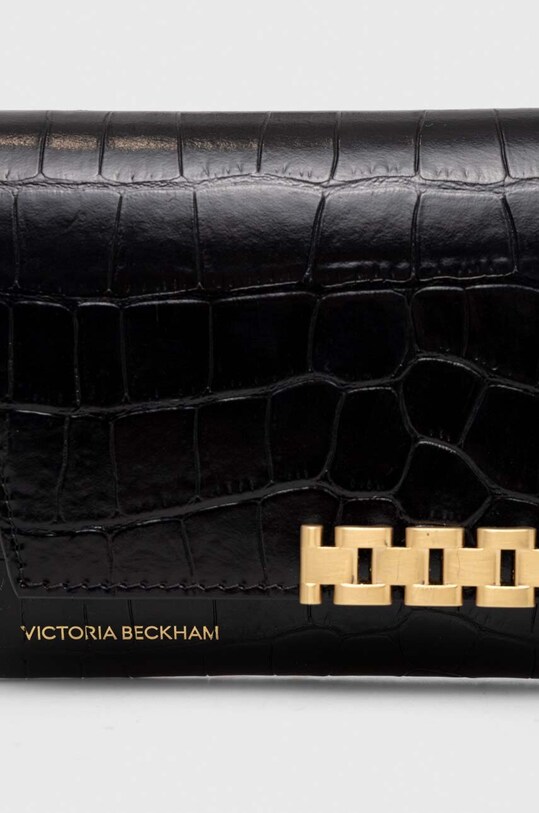 Victoria Beckham torebka skórzana czarny B124AAC005334A