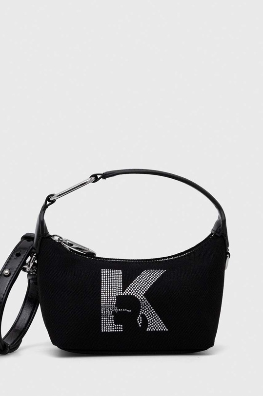 Karl Lagerfeld Jeans torebka tekstylny czarny 240J3005