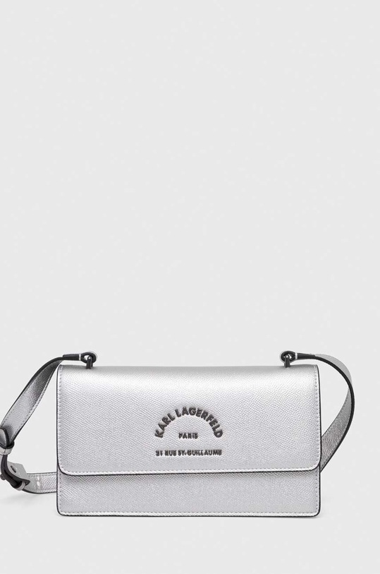 Karl Lagerfeld torebka aplikacja srebrny 240W3109