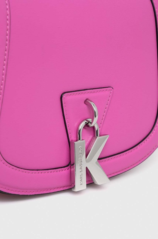 Karl Lagerfeld torebka skórzana 240W3050 różowy
