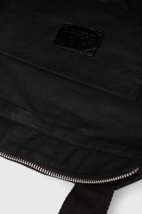 Karl Lagerfeld geanta de bumbac 240W3884 negru