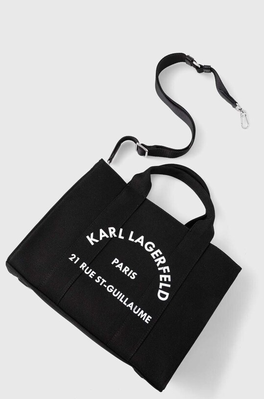 Kabelka Karl Lagerfeld potisk černá 240W3892