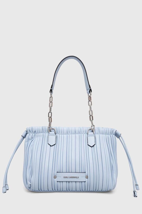 Сумочка Karl Lagerfeld гладкий блакитний 240W3009