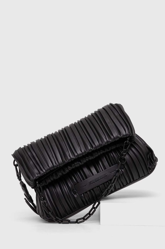 Karl Lagerfeld torebka nie mieści A4 czarny 240W3011