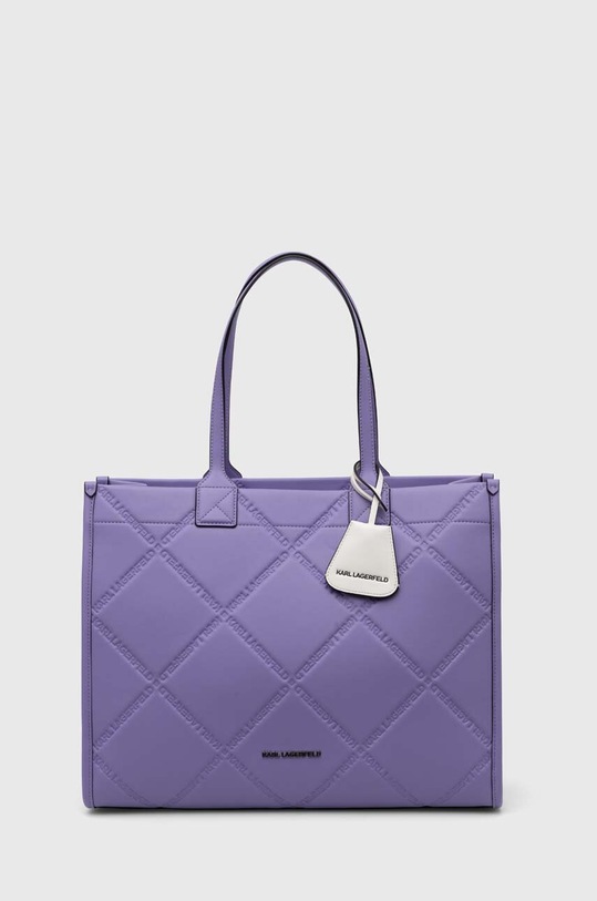 Τσάντα Karl Lagerfeld συνθετικό μωβ 240W3042
