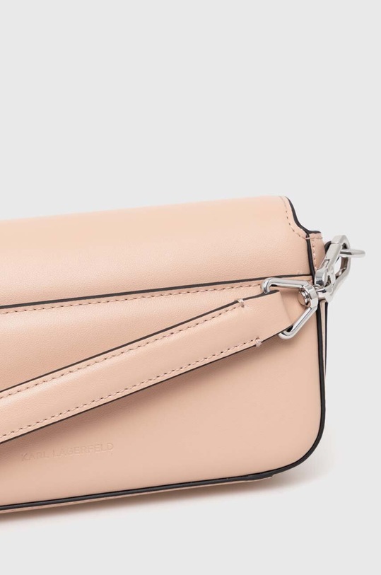 Accesorii Karl Lagerfeld poseta de piele 240W3195 roz