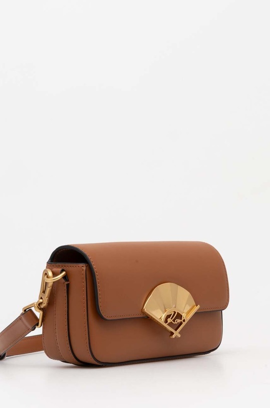 Karl Lagerfeld torebka skórzana 240W3195 brązowy SS24