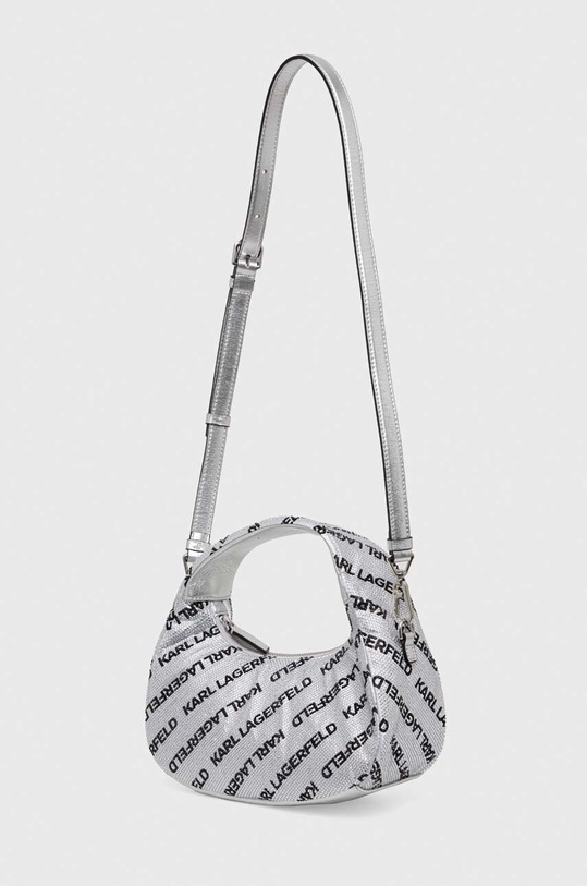 Karl Lagerfeld torebka 240W3026 srebrny SS24