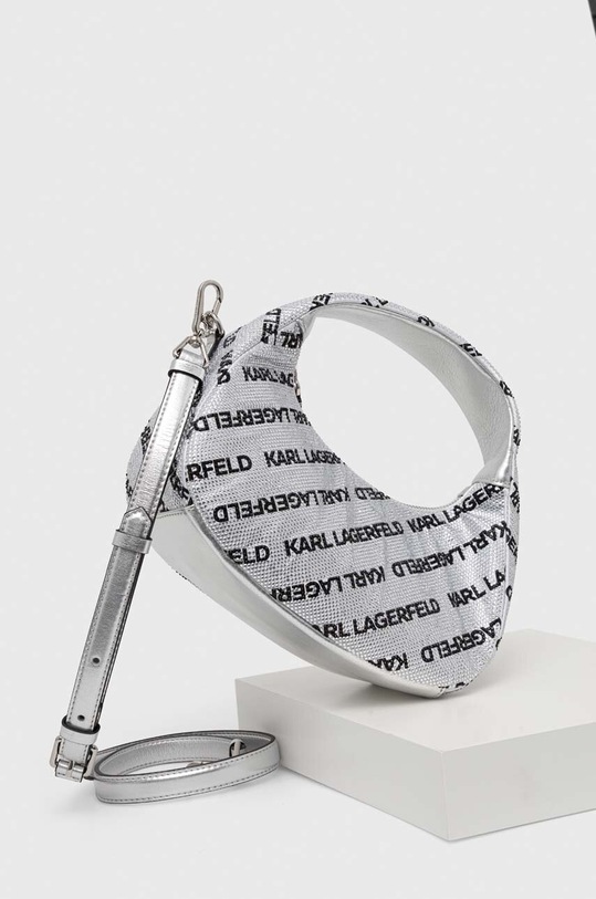 Karl Lagerfeld torebka srebrny 240W3026