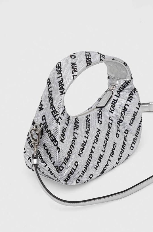 Karl Lagerfeld torebka 240W3026 srebrny