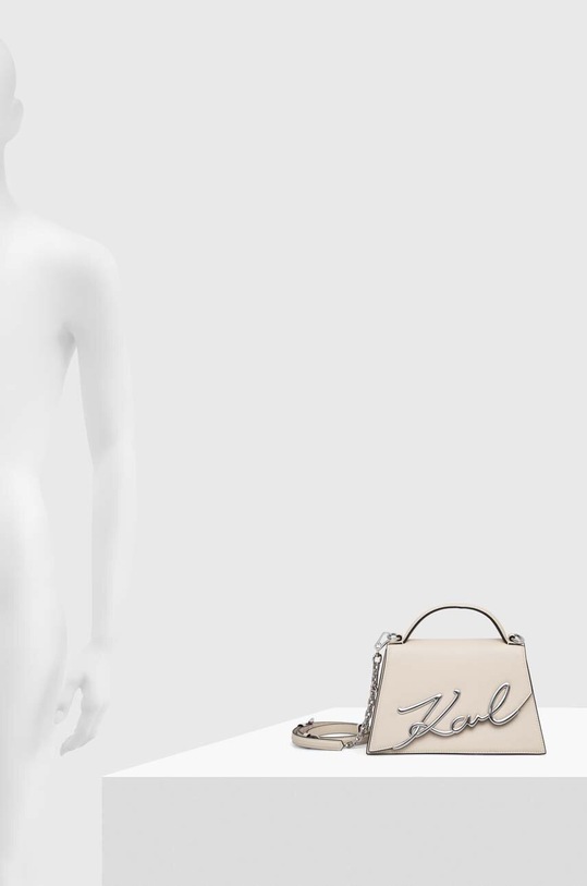 Kožená kabelka Karl Lagerfeld 240W3003