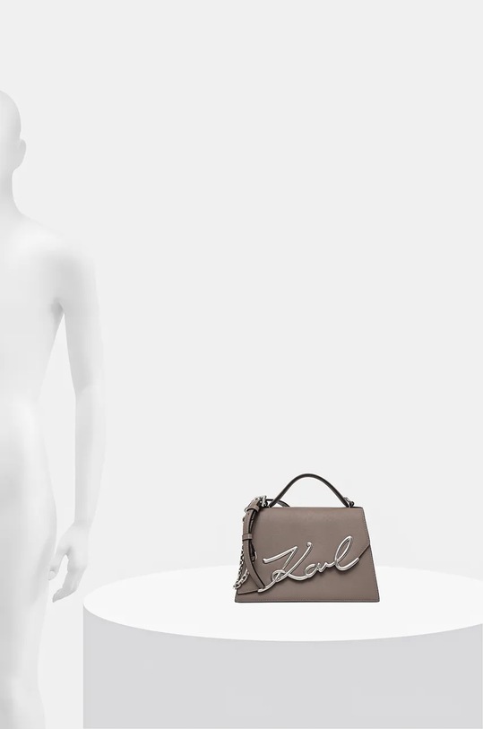 Kožená kabelka Karl Lagerfeld 240W3003